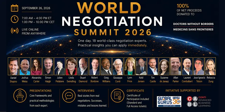 WORLD NEGOTIATION SUMMIT